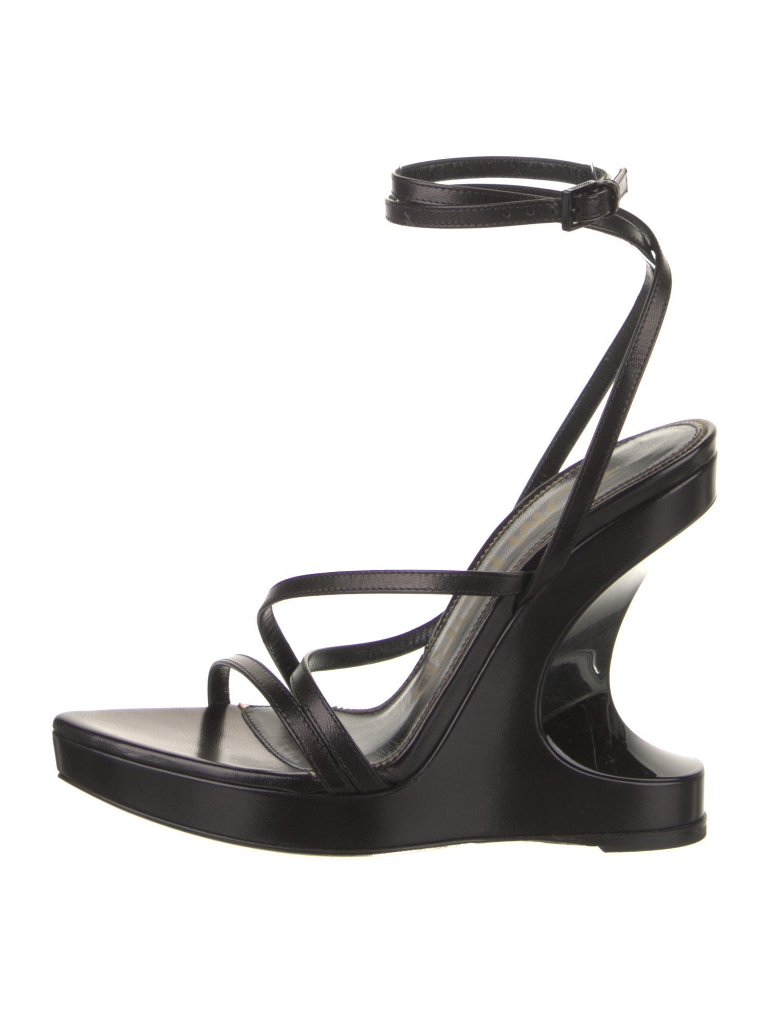 Tom Ford Leather Slingback Sandals