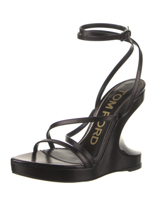Tom Ford Leather Slingback Sandals
