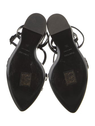 Tom Ford Leather Slingback Sandals