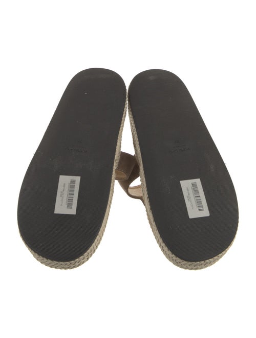 Tom Ford Graphic Print Braided Accents Espadrilles