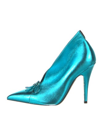 Tom Ford Leather Bow Accents Boots