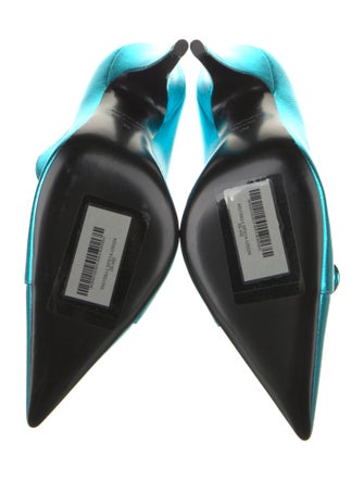 Tom Ford Leather Bow Accents Boots