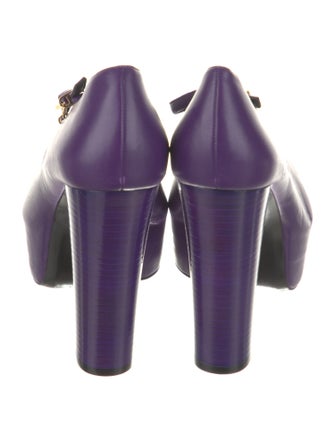 Tom Ford Leather T-Strap Pumps