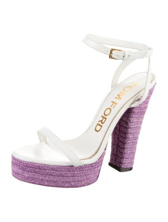 Tom Ford Leather Espadrilles