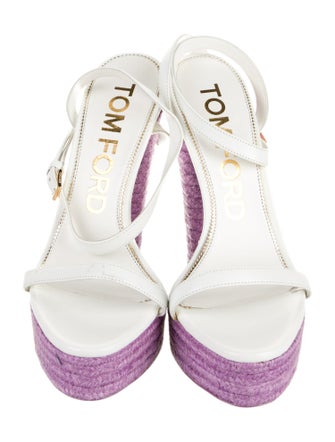 Tom Ford Leather Espadrilles