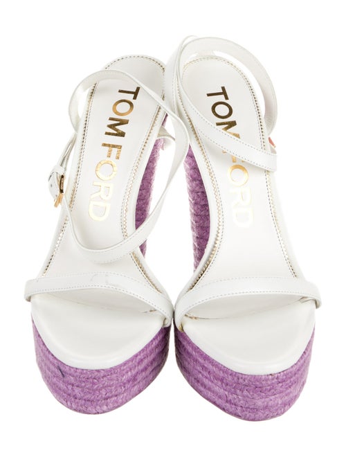 Tom Ford Leather Espadrilles