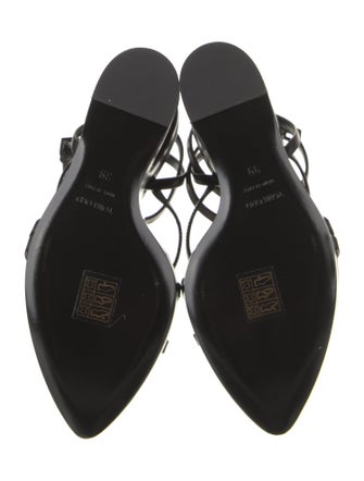 Tom Ford Leather Slingback Sandals