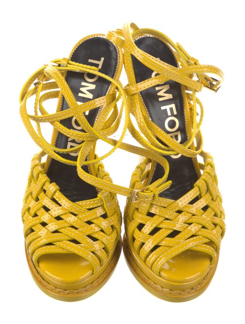 Tom Ford Patent Leather Sandals