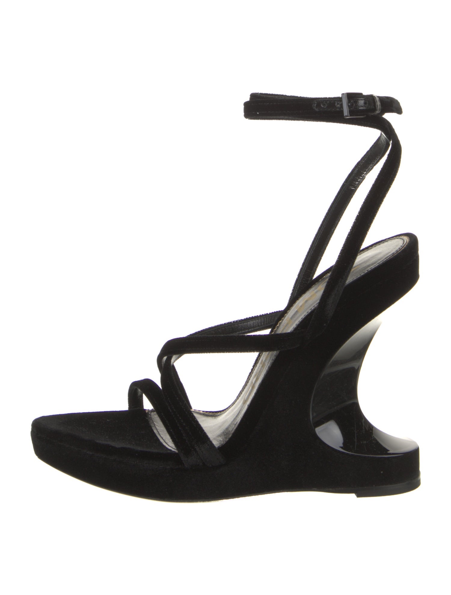 Tom Ford Velvet Slingback Sandals