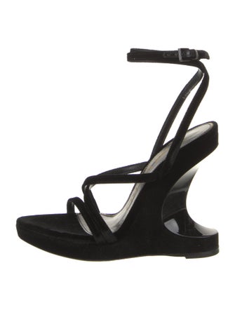 Tom Ford Velvet Slingback Sandals