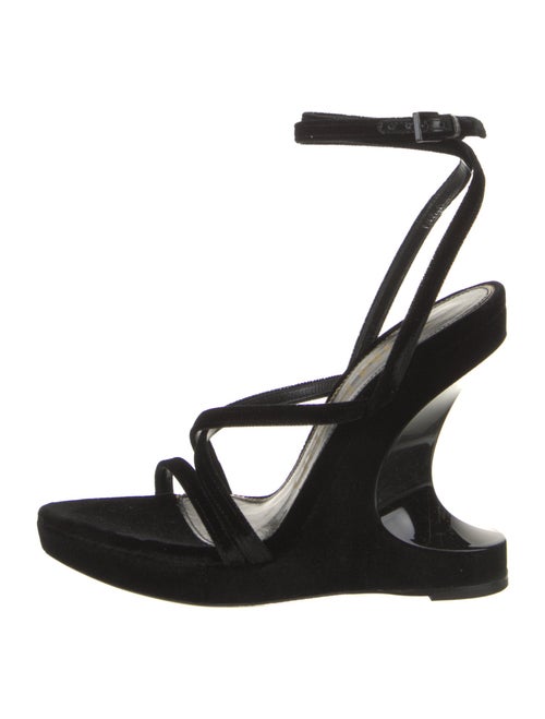 Tom Ford Velvet Slingback Sandals