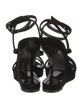 Tom Ford Velvet Slingback Sandals