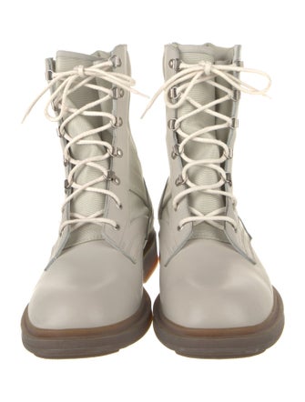 Tom Ford Leather Lace-Up Boots