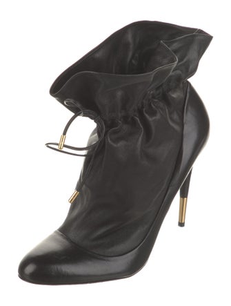 Tom Ford Leather Lace-Up Boots