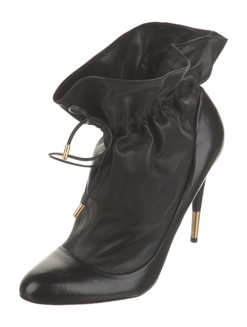 Tom Ford Leather Lace-Up Boots