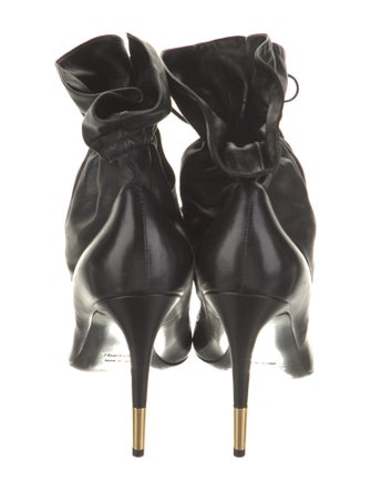 Tom Ford Leather Lace-Up Boots