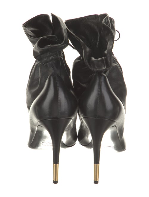 Tom Ford Leather Lace-Up Boots
