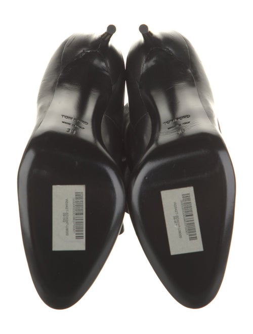 Tom Ford Leather Lace-Up Boots