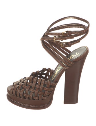 Tom Ford Leather Sandals