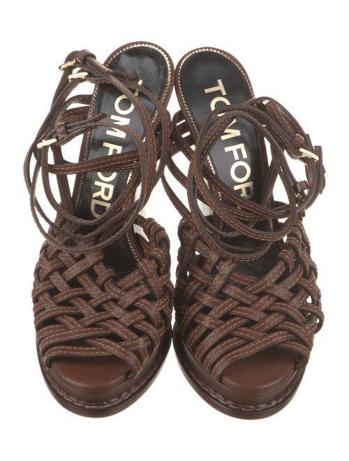 Tom Ford Leather Sandals