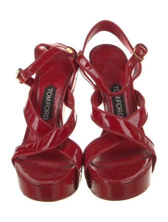 Tom Ford Patent Leather Sandals