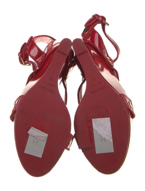 Tom Ford Patent Leather Sandals