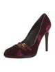 Tom Ford Velvet Printed Pumps