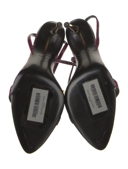 Tom Ford Embossed Leather Sandals
