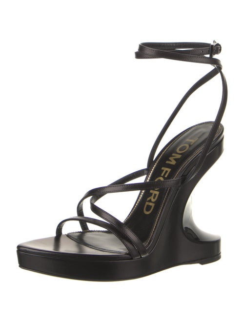 Tom Ford Leather Slingback Sandals