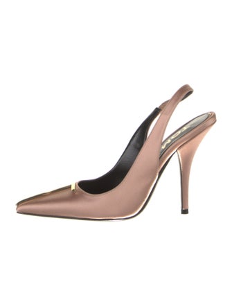 Tom Ford Satin Slingback Pumps