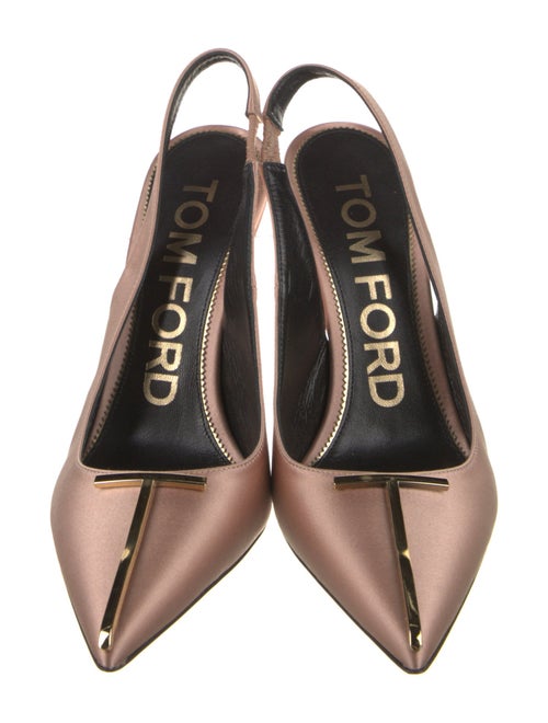 Tom Ford Satin Slingback Pumps
