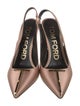 Tom Ford Satin Slingback Pumps
