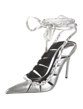 Tom Ford Leather T-Strap Pumps