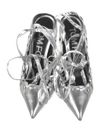 Tom Ford Leather T-Strap Pumps