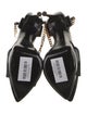 Tom Ford Patent Leather Chain-Link Accents Sandals