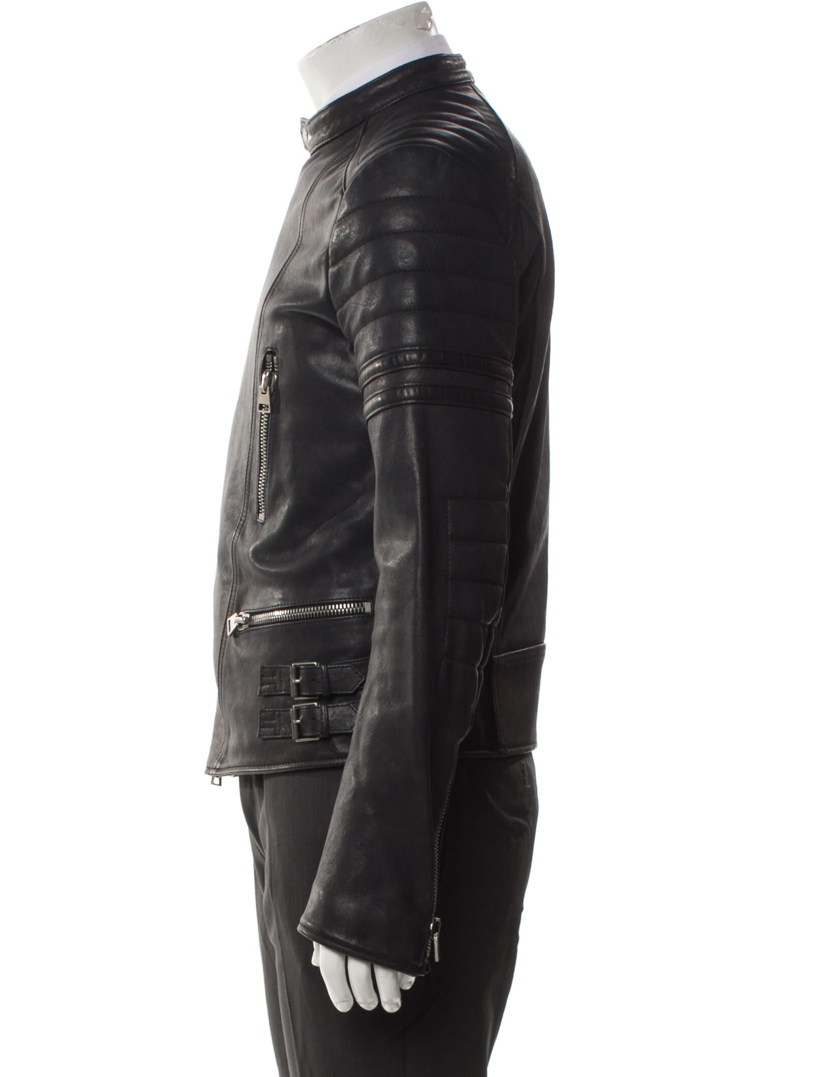 Tom Ford Lambskin Moto Jacket