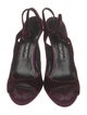 Tom Ford Velvet Slingback Sandals