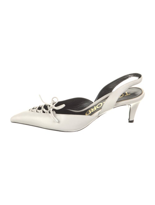 Tom Ford Leather Slingback Pumps