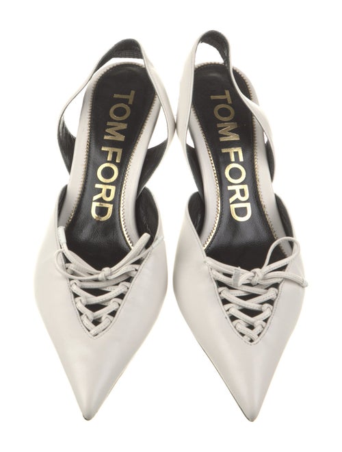 Tom Ford Leather Slingback Pumps