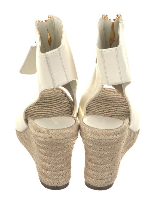 Tom Ford Leather Animal Print Espadrilles