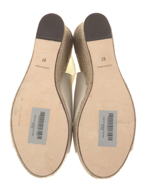 Tom Ford Leather Animal Print Espadrilles