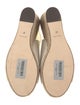 Tom Ford Leather Animal Print Espadrilles