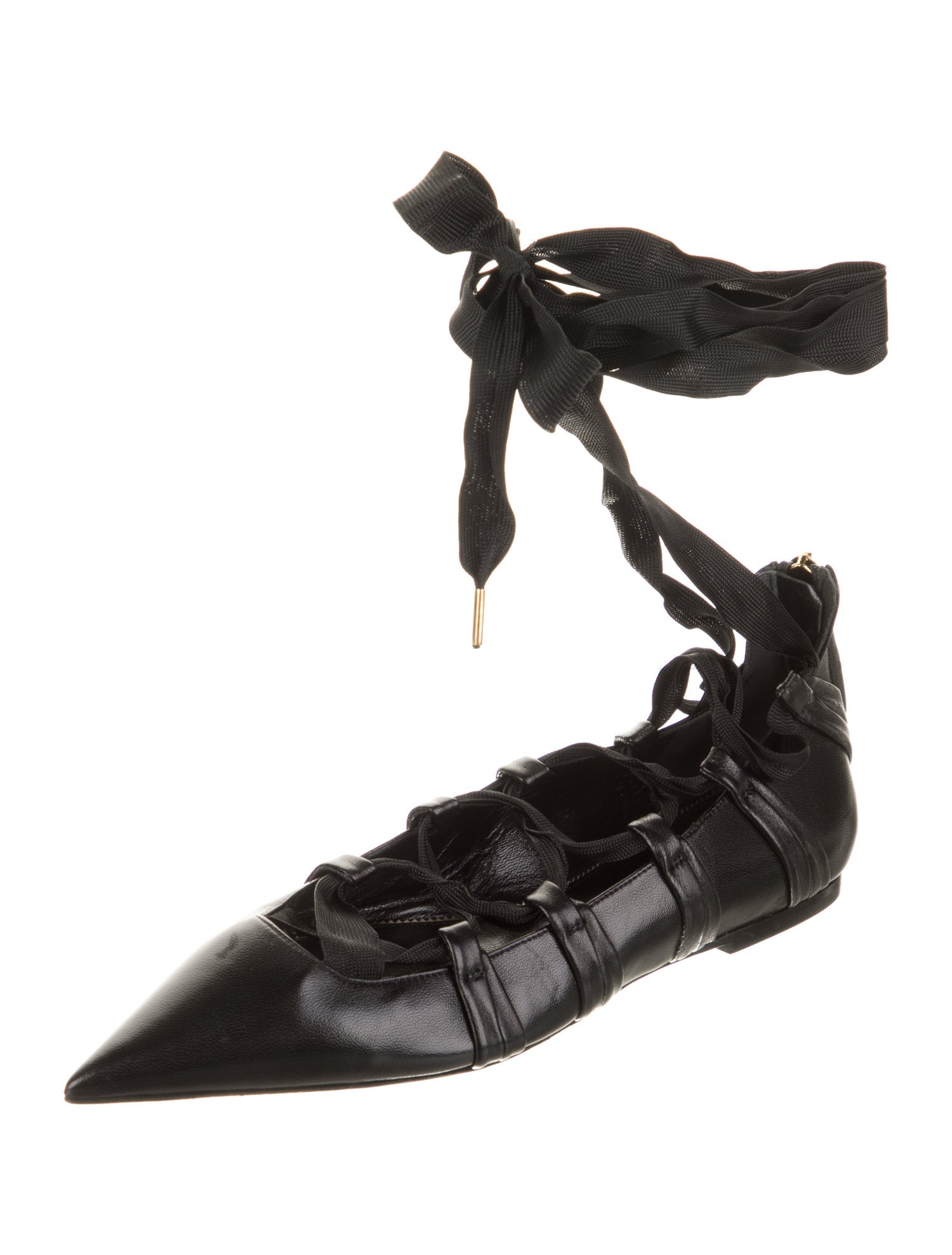 Tom Ford Leather Ballet Flats