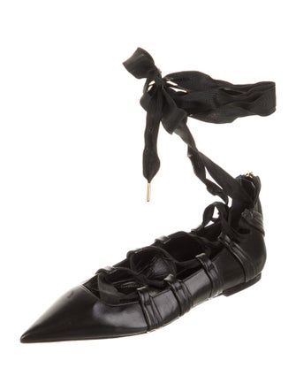 Tom Ford Leather Ballet Flats