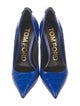 Tom Ford Embossed Leather Animal Print Pumps