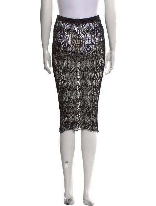 Tom Ford Lace Pattern Knee-Length Skirt