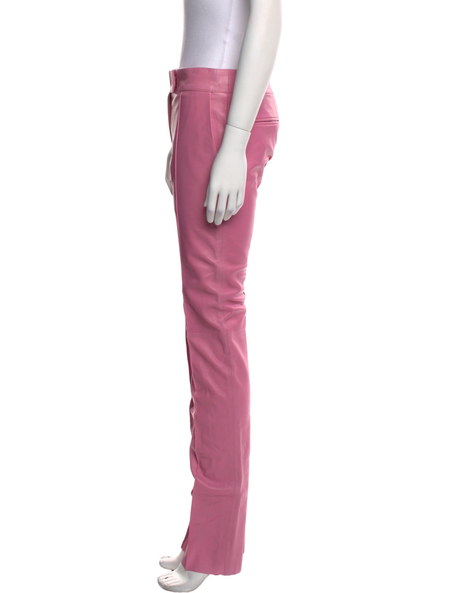 Tom Ford Leather Straight Leg Pants