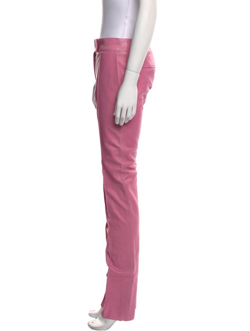 Tom Ford Leather Straight Leg Pants