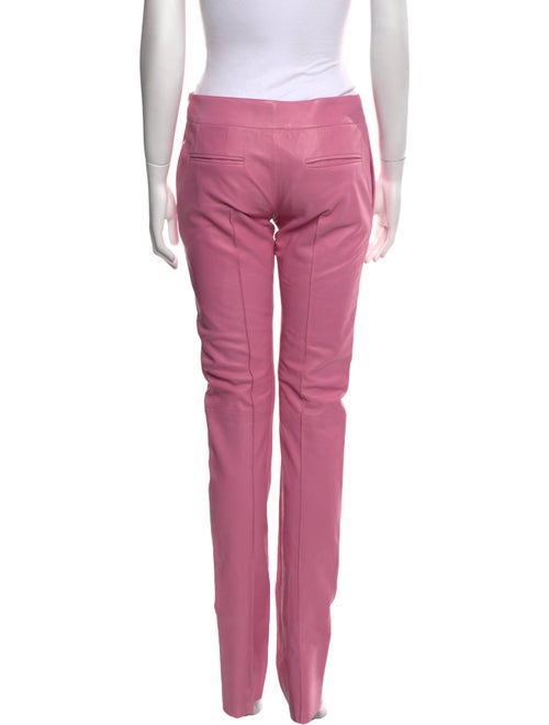 Tom Ford Leather Straight Leg Pants