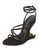 Tom Ford Velvet Gladiator Sandals